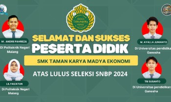PESERTA DIDIK LULUS SELEKSI PTN JALUR SNBP 2024
