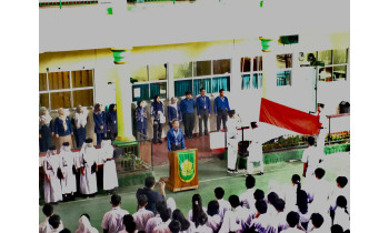 UPACARA SENIN RUTIN 14 OKTOBER 2024