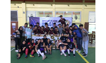 JUARA 1 LOMBA FUTSAL PUTRI DAN JUARA 2 LOMBA FUTSAL PUTRA SUDINPORA CUP JAKARTA 2022
