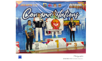 MEDALI EMAS KEJUARAAN LIGA TAEKWONDO PROVINSI DKI JAKARTA 2025