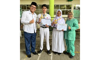 MEDALI EMAS OLIMPIADE SAINS TINGKAT NASIONAL & KEJUARAAN EVEREST TAEKWONDO KEMENPORA RI 2024