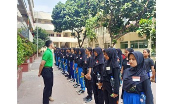 Paskibra Training Center SMK Tamansiswa 1 Jakarta 2023